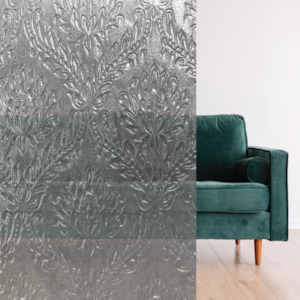 conformity: Anaglypta - Dryden Damask Glass Sample