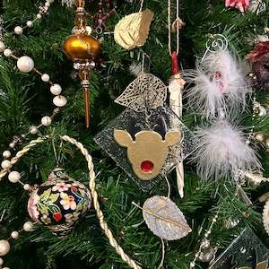 Christmas: Rudolph Tree Decoration