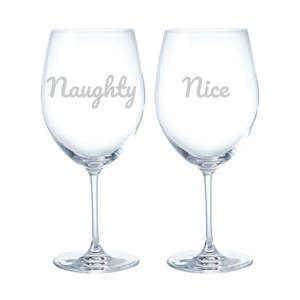 Christmas Wine Glasses