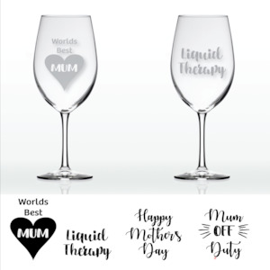 Wine Glasses - Stem - MUM