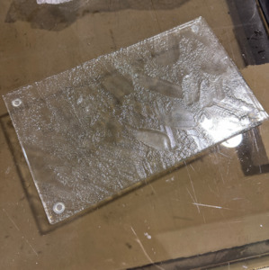 Clear Freescape Platter/hot plate