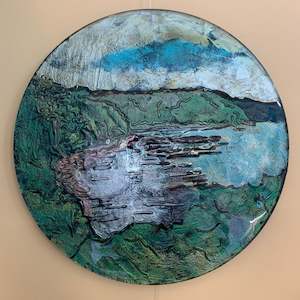 Circular Disc Art: Big Glory Bay (Stewart Island)