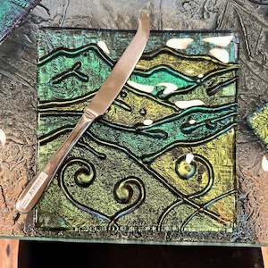 Landscape Platter - Small Square 20cm