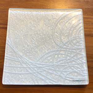 Square Platters: White Square - 30cm