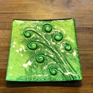 Square Platters: Viper Green Square - 25cm