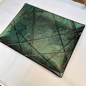 Middle Earth (green/gold) - Rectangular Platter