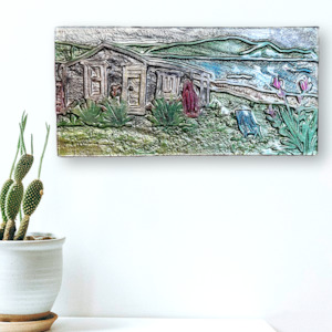 New Zealand Landscapes Wall Art: Kiwiana Crib Life