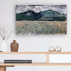 New Zealand Landscapes Wall Art: Large Landscape Glass Art - Made to order