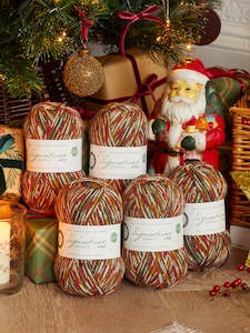 Yarn: WYS 4 ply Yuletide Christmas yarn 2024