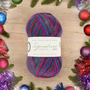 Yarn: WYS Vintage Tinsel 4 ply Yarn