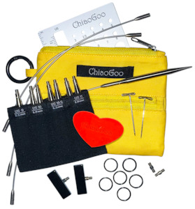 Chiaogoo Twist Shortie interchangeable tips Yellow set