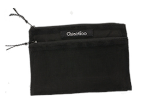 Black Mesh Accessory Pouch