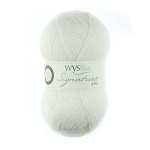 WYS Marshmallow Signature 4 ply yarn