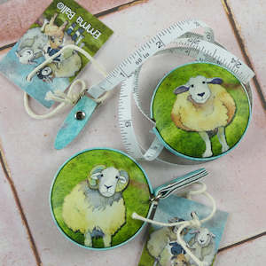 Emma Ball Felted Sheep tape measure