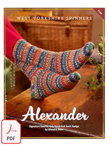 Yarn: Alexander Sock Knitting Kit