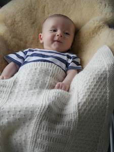 Knit N' Purl Baby Blanket Kit