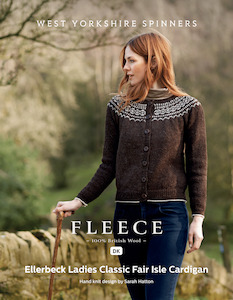 Ellerbeck Classic Fair Isle Cardigan PDF pattern