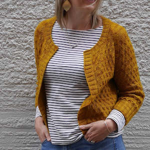 Yarn: Beekeeper Cardigan pattern