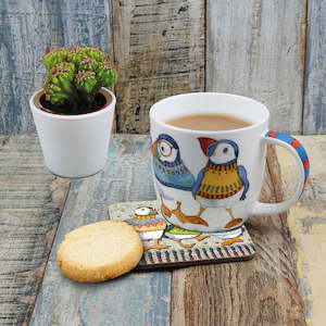 Woolly Puffin Mug