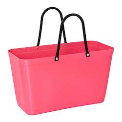 Wholesale trade: Large Tropical Pink Hinza Bag - Green Plastic