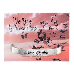 WHD CUFF - WE RISE BY LIFTING OTHERS