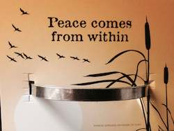 Wholesale trade: WHD CUFF - PEACE COMES FROM WITHIN