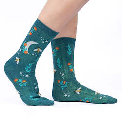 Bee Dazzling - Women's Crew Socks - Sock It To Me