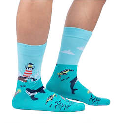 Light Up My Life - Men's Crew Socks - Sock It To Me