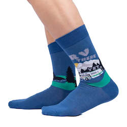 RV There Yet? - Men's Crew Socks - Sock It To Me