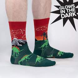 Wholesale trade: Dinosaur Days - Men's Crew Socks - Sock It To Me