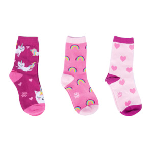 Look At Me Meow Kids Crew Socks Pack of 3 - Sock It To Me