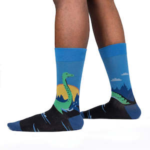 Loch Ness - Men's Crew Socks - Sock It To Me