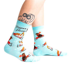 Powder Hound - Women's Crew Socks - Sock It To Me