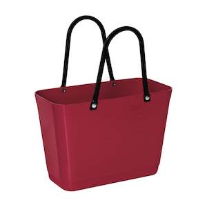 Small Maroon Green Hinza Bag - Green Plastic