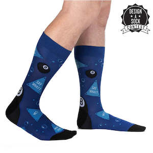 Wholesale trade: Sources Say Yes - Men's Crew Socks - Sock It To Me