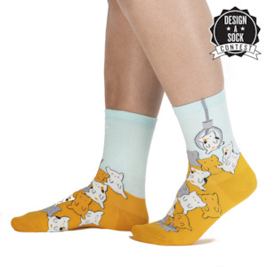 Cat Claw - Women's Crew Socks - Sock It To Me