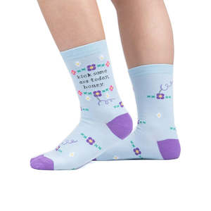 Kick Some Ass Today - Women's Crew Socks - Sock It To Me