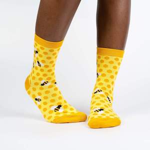 Wholesale trade: Bee's Knees - Women's Crew Socks - Sock It To Me Women's