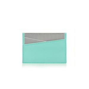 Jade - Steel & Leather Card Case