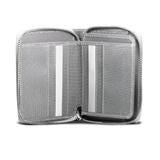 Zipper Wallet - Diamond Silver