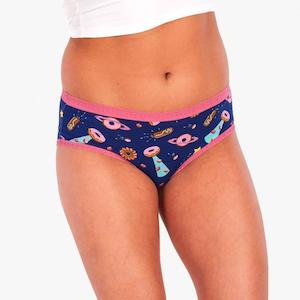 Glazed Galaxy - Medium Women's Hipster Knickers - Sock It To Me