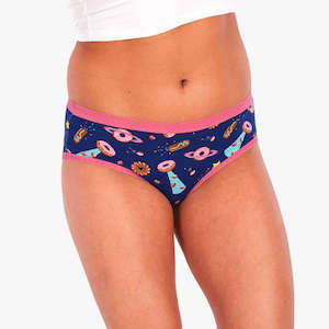 Glazed Galaxy - XLarge Women's Hipster Knickers - Sock It To Me