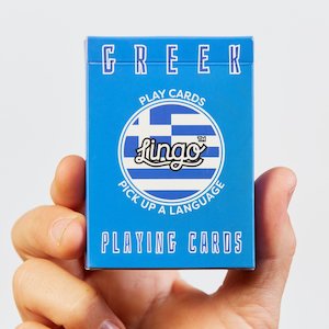 Greek Language Playing Cards - Lingo