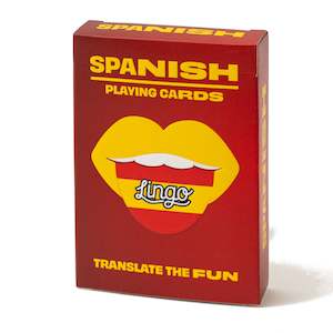 Spanish Language Playing Cards - Lingo