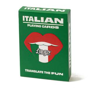 Wholesale trade: Italian Language Playing Cards - Lingo