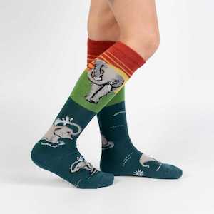 Make a Splash - Youth Knee High Socks Ages 7-10 - Sock It To Me