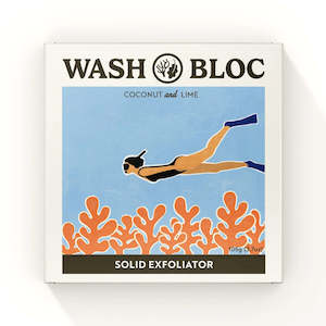 Wash Bloc Tahitian Lime Body Exfoliator Block