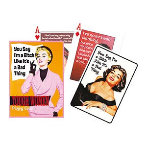 Piatnik Tough Women Playing Cards