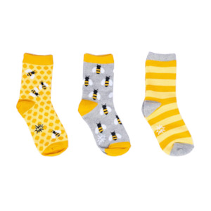 Bees Knees Kids Crew Socks Pack of 3 - Sock It To Me