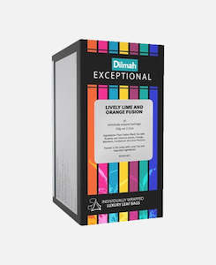 Dilmah Exceptional Real Leaf Tea - Lime & Orange Fusion x 50